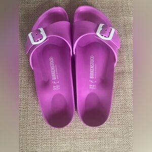 Birkenstock Fuchsia Footbed Sandals